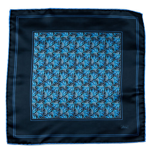 Floral 100% Silk Handkerchiefs for Men