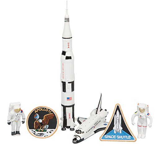 Apollo Space Rocket & Shuttle Adventure 6 Piece Space Toy