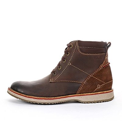 CLARKS CLARKS HERREN SMART MAHALE HI DUNKELBRAUN GEÖLT NUBUK UK 7,8, 9,10