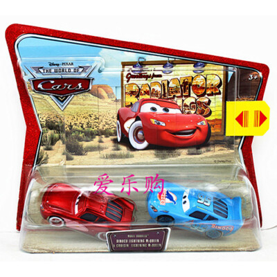 S - Dinoco+gruisin Lightning Mcqueen 2-pack