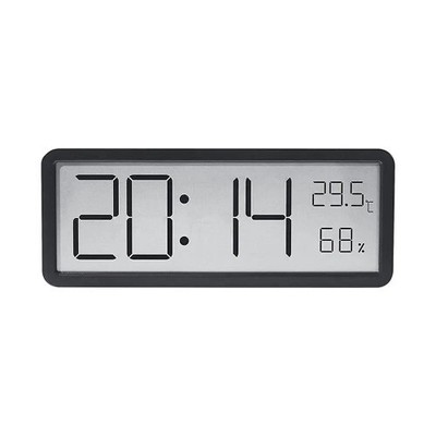 Wall Clock Electronic Wall Mounted Clocks Temperature Humidity Alarm Clock