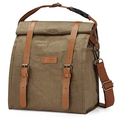 Leakproof Lunch Box For Women Men Reusable Washable Brown Pa