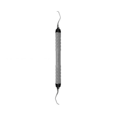 HU-FRIEDY #13/14 AFTER-FIVE GRACEY CURETTE, #8 RESIN EIGHT HANDLE (x4)