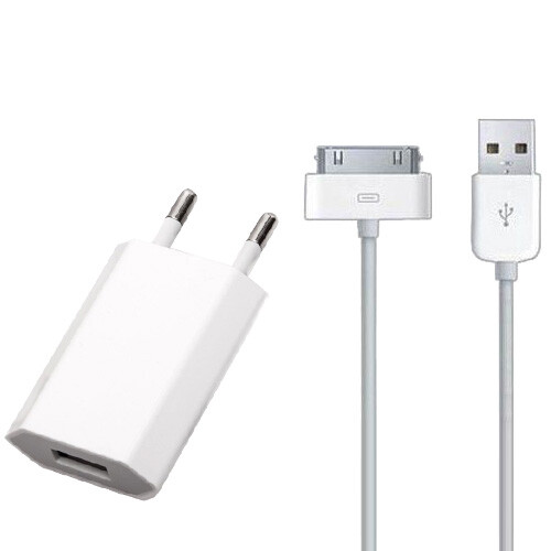 Ladegerät für iPod Nano 3.Generation - Ladekabel USB Kabel Netzteil