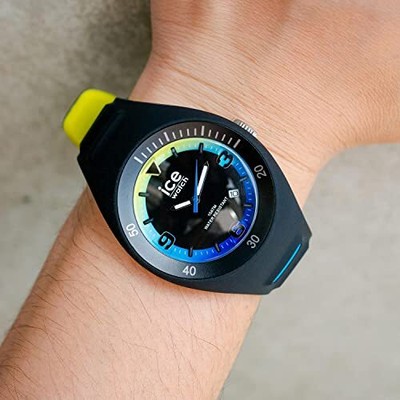Pre-owned Ice-watch [ice Watch] Men's 020612 Pierre Leclec P. Leclercq Black Lime Medium
