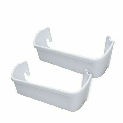 Refrigerator Side Door Bottom Shelf Compatible with Frigidaire 240323001 2-Pack