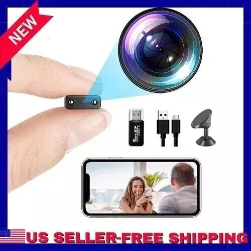 Small Hidden Mini Spy Camera Secret Tiny Cam For Home / Car With Motion Detector