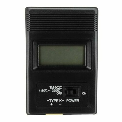 TM902C Digital LCD Temperaturmessgerät KTyp Thermometer mit Pyrometer Fühler