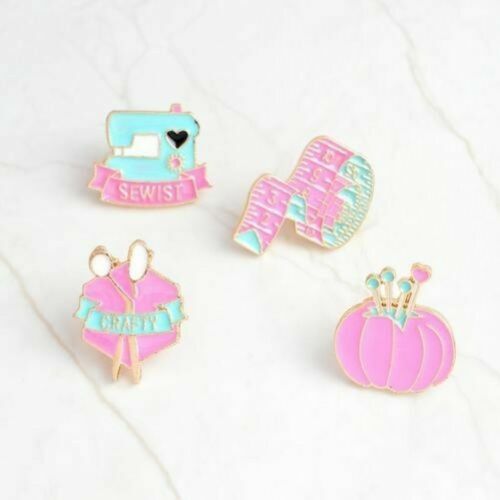 Broches, alfileres y pines de bisutería de esmalte