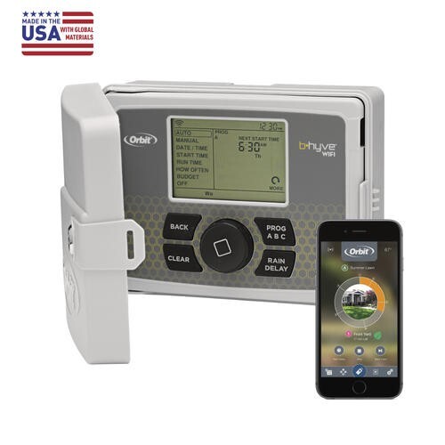 6 Station Smart WiFi Sprinkler Timer Programmable Lawn Yard 