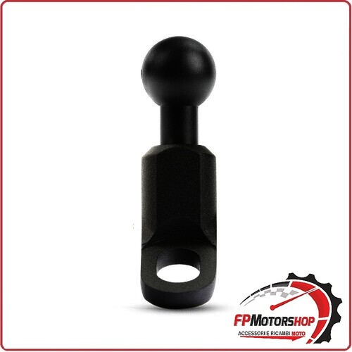 90562 STAFFA SUPPORTO CON ATTACCO PER SPECCHIETTI O VITI PASSANTI MOTO