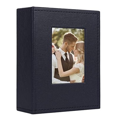  Photo Albums 6x4 100 Pockets Picture Book 6.69x5.11x1.97 in 100 Pockets Blue