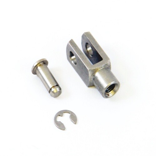 Gabelkopf M4 V2A Edelstahl Niro inkl. Sicherungsbolzen