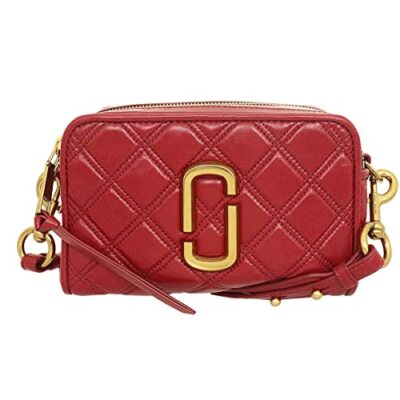 Marc Jacobs THE QUILTED SOFTSHOT 21 M0015419 678 BERRY | eBay