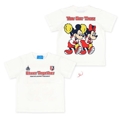ディズニー　cheer together Tシャツ130cm Japan Tokyo Disney Resort Cheer Together T-shirt Adult Chip