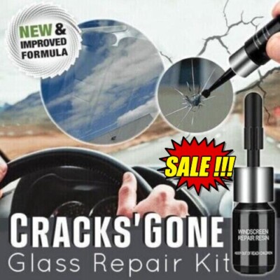 (New Formula) Cracks'Gone Glass Repair Kit ^