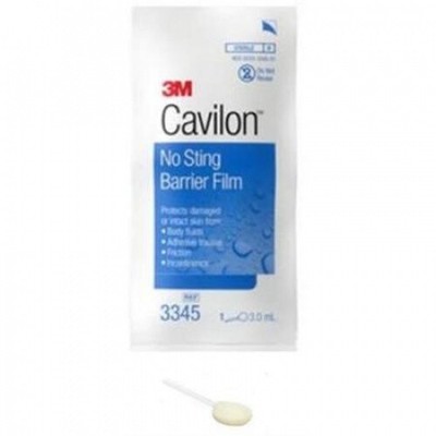 3M Cavilon No Sting Barrier Film 25x3ml [3345] Wand 25ea. Shipping Included