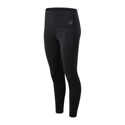 

Женские тайтсы New Balance Sport Spacedye 7/8 с карманами, Black