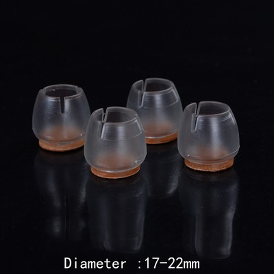 4pcs Chair Leg Caps Silica gel Furniture Table Feet Protector Pads I0y