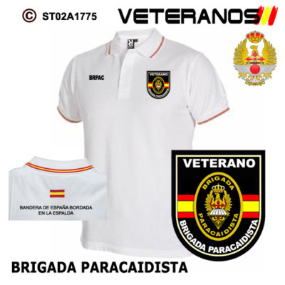 POLOS FUERZAS ARMADAS ESPAÑOLAS: VETERANOS - BRIGADA PARACAIDISTA