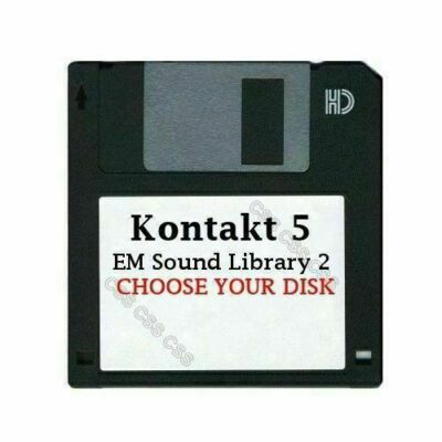 Kontakt Version 5 Floppy Disk EM Sound Library 2 Choose Your Disk