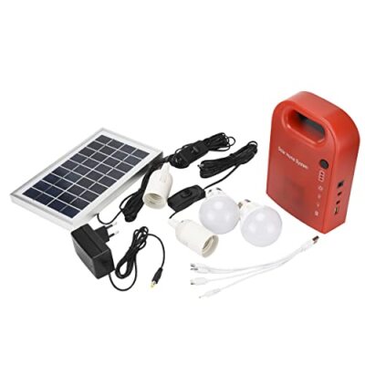 Portable Home Outdoor Generation System Small DC Solar Panels Lighting