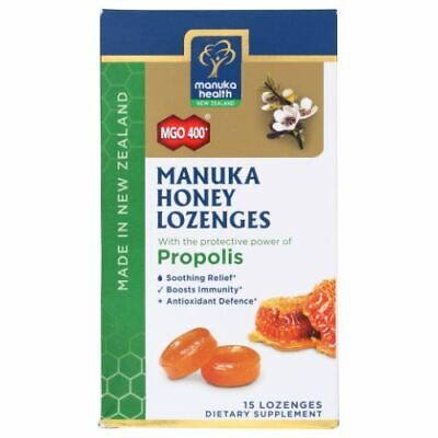 Honey & Propolis Lozenges 15 Count By Manuka Health