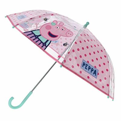 Paraplu - Peppa Pig ( Transparant Roze ) (UK IMPORT) ACC NEW