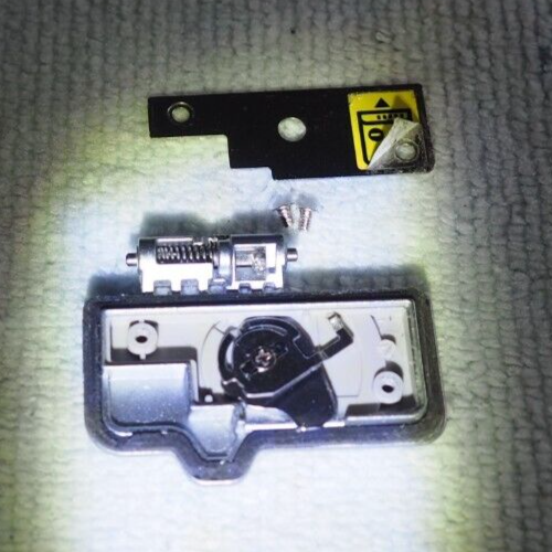 Olympus OM-D E-M1 Mark II Battery Door Latch Lever X2