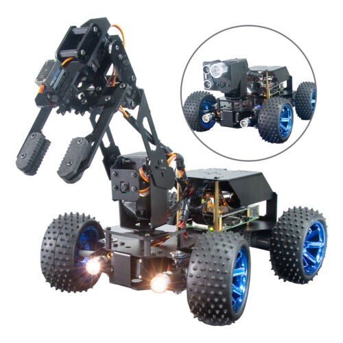 Adeept Pro Smart Robot 4WD Car Kit 2 in 1 for Raspberry Pi