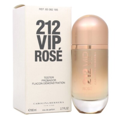 212 VIP Rose by Carolina Herrera 2.7 oz EDP Perfume for Women Brand New Tester