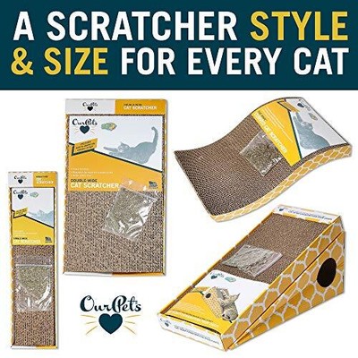 Cosmic OurPets Far and Wide Cat Scratcher Cat Toys (Cat Toys for Indoor Cats,...