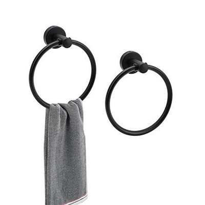 2 Pack Towel Ring for Bathroom 304 Stainless Steel Towel Holder Bathroom Hand...