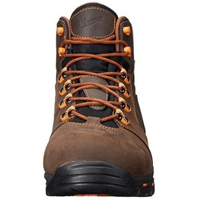 Pre-owned Danner Men's Vicious 4.5 Inch Non Metallic Toe Work Boot Color Brown/orange