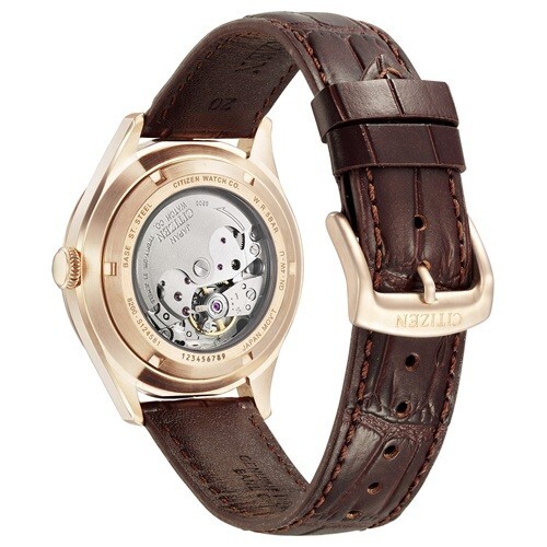 Pre-owned Citizen Nh8393-05a Automatic 5 Bar Free Shipping