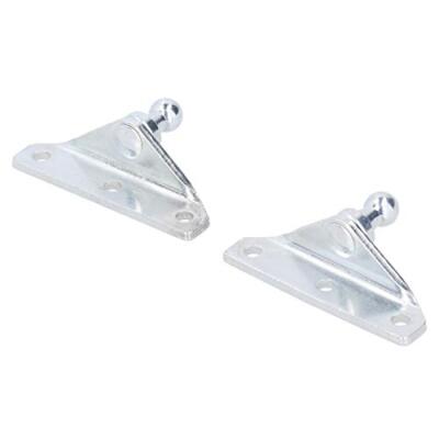 Qiilu Staffe con perno a sfera, 2 staffe con perno a sfera da 10 mm per