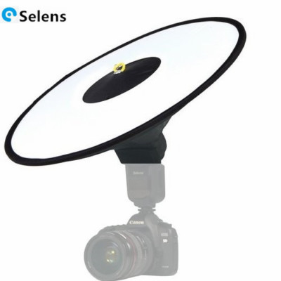 44cm Easy-fold Round Flash Softbox Diffuser Reflector for Nikon Pentax Speedlite