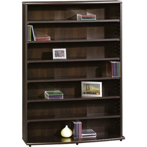 Media Tower Rack Shelf Cabinet 426 CD 280 DVD Game Case Storage Stand Organizer