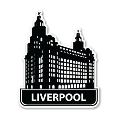 Liverpool Car Laptop Phone Vinyl Sticker  - SELECT SIZE