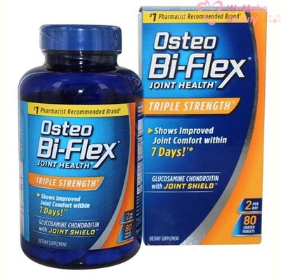 Osteo Bi-Flex Joint Health Triple Strength 80 Tablets New In Box
