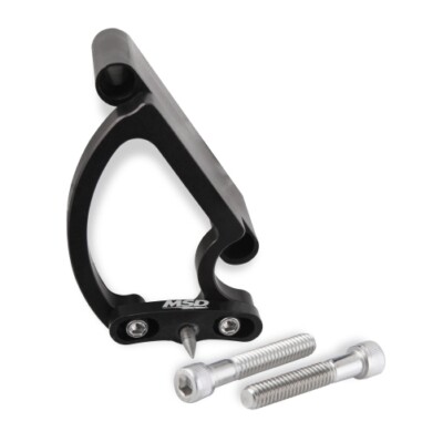 MSD 89885 Billet Timing Pointer For Big Block Chevy Black Anodized