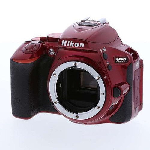 Nikon D D5500 24.2MP Digital SLR Camera Red Body set | eBay