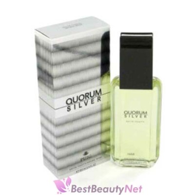 Quorum Silver Antonio Puig Cologne Men 3.4oz sp New In Box
