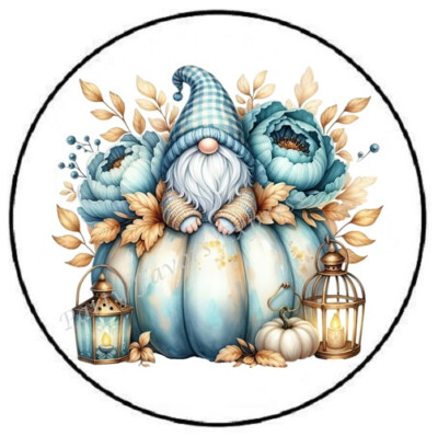 TEAL AND GOLD HALLOWEEN GHOST ENVELOPE SEALS LABELS STICKERS PARTY FAVORS