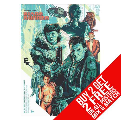 BLADE RUNNER DD3 POSTER ART PRINT A4 A3 SIZE - BUY 2 GET ANY 2 FREE