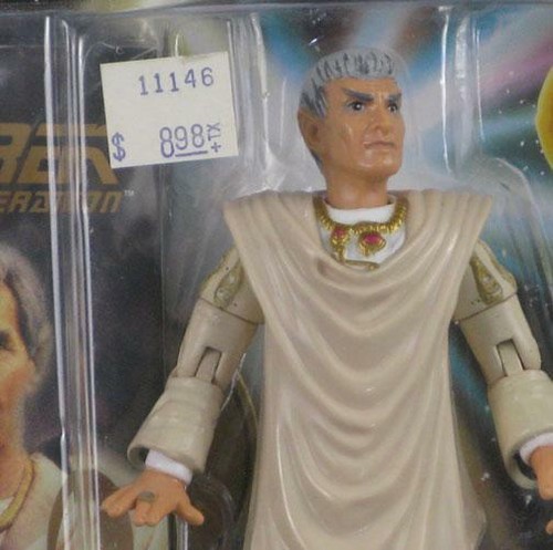 COLLECTORS STAR TREK AMBASSADOR SAREK  PLAYMATES1984 ACTION FIGURE 4