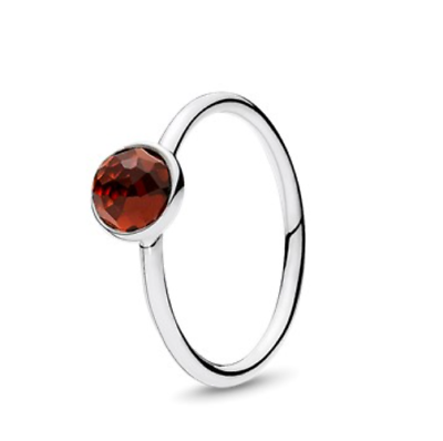 Pandora droplet birthstone best sale ring