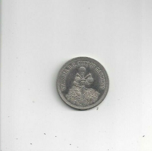 Canada Victoria B.C. City of Gardens $1.00 Token