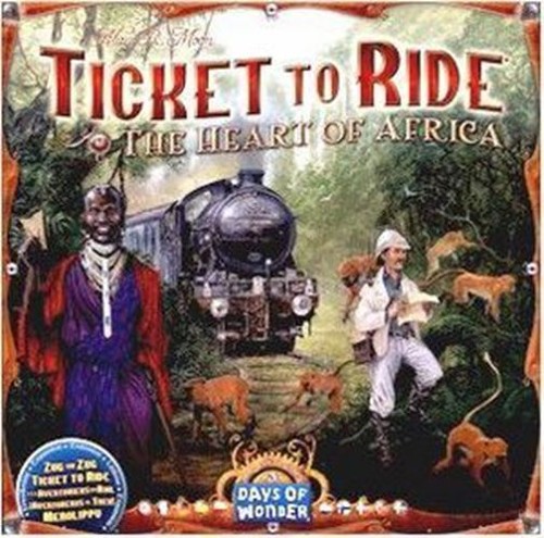 Коллекция карт Ticket to Ride: Том 3 - Сердце Африки