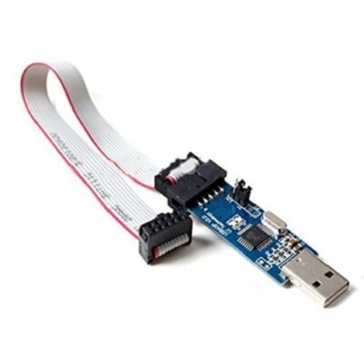 USBASP USBISP AVR Programmer Adapter 10 Pin Cable USB ATMEGA8 ATMEGA128 Arduino